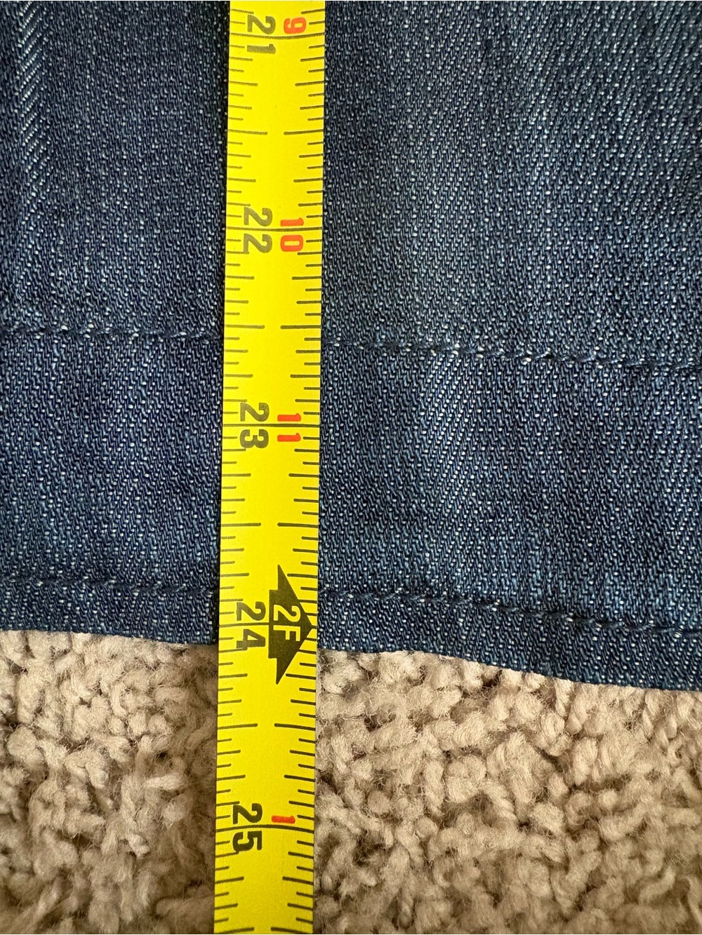 Thread & Supply Dark Blue Denim Jacket - Button-Front Jean Jacket - Picture 8 of 8